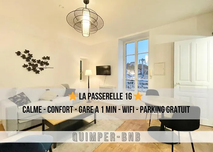Le Passerelle 1G - Confort - Wifi - Centre Ville A Pied